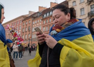 Украинские беженцы в Европе