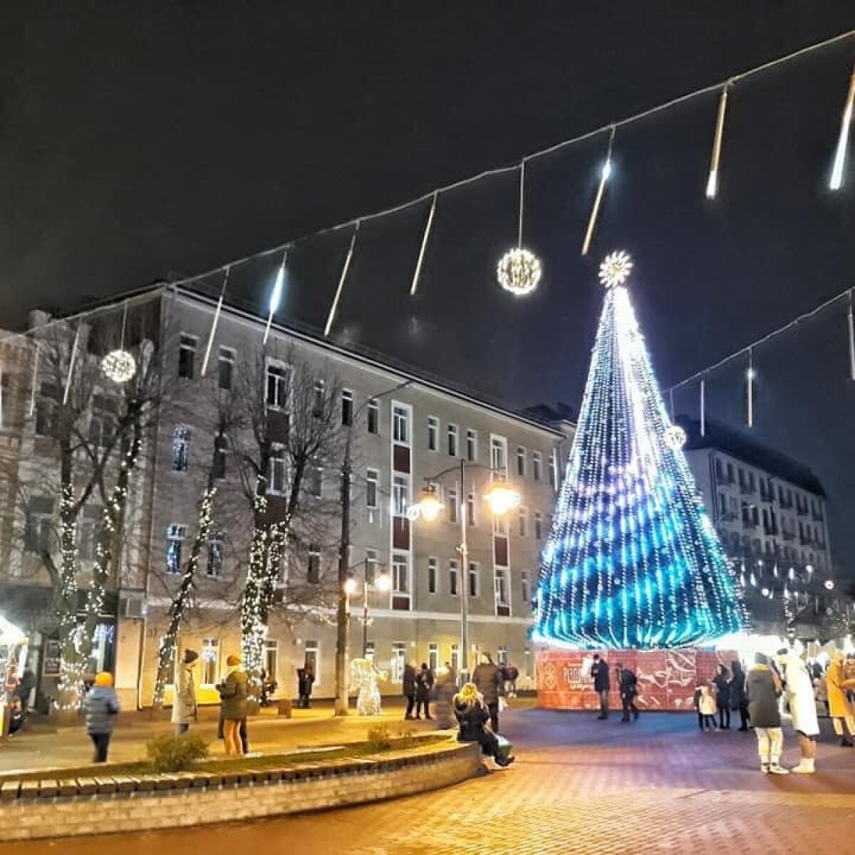 В Хмельницком зажгли главную городскую елку - ЗНАЙ ЮА