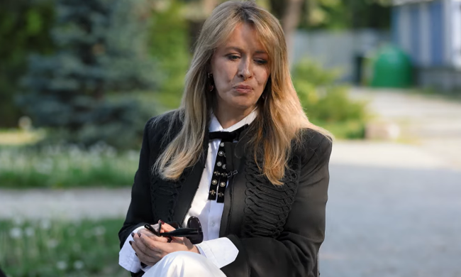 Елена Кравец, кадр из интервью