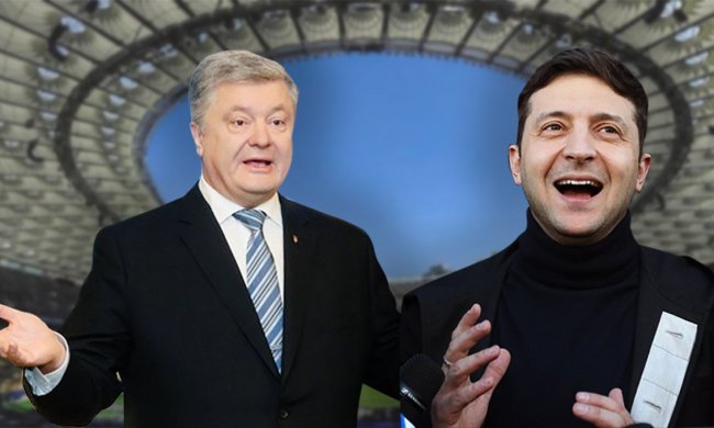 Зеленський і Порошенко