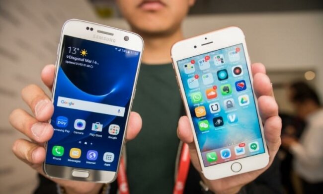 iPhone 6s і Samsung Galaxy S7 пройшли випробування водою  (відео)