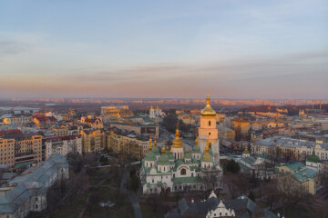 Захід сонця у Києві, фото: Інформатор