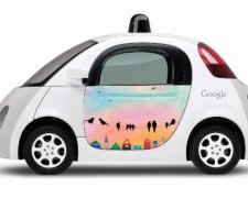 Авто Google прикрасять пейзажами, птахами та людьми (фото)