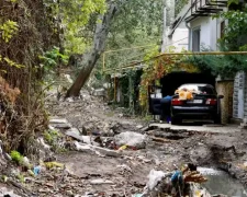 Рибальська балка в Одесі після повені