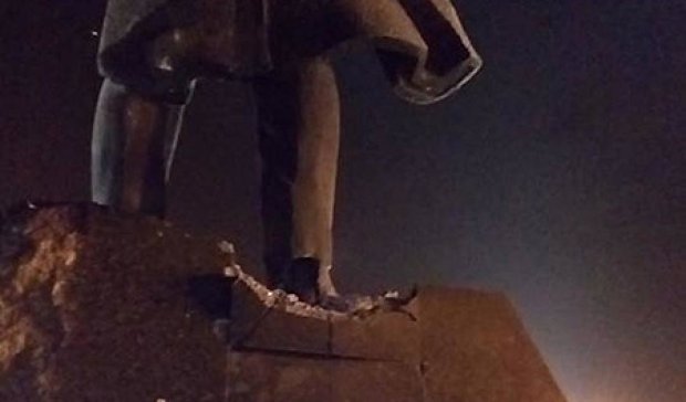 В окупованому Донецьку підірвали пам'ятник Леніну (фото)