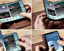 Samsung погнул свои смартфоны