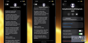 Штраф за паркування в Чехії: фальшива SMS