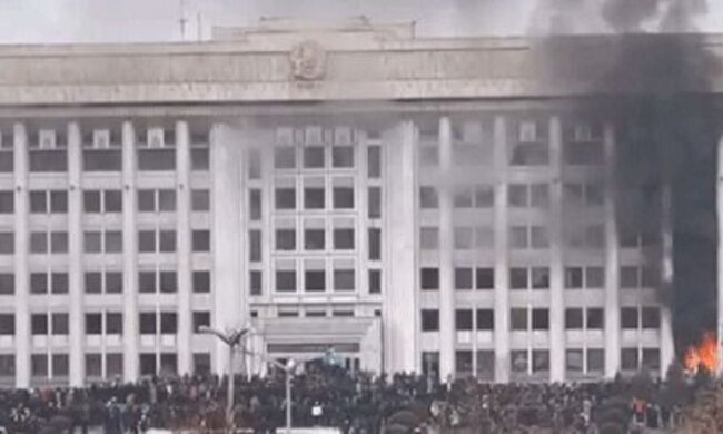 Протести в Казахстані. Фото: АТН