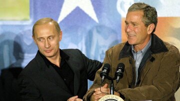 Президент США Джордж Буш запросив Путіна з державним візитом у 2001 році