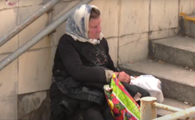 Пенсионерка. Фото: скрин youtube