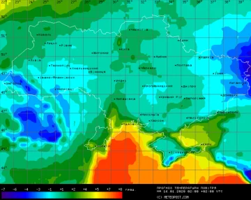Погода в Україні, фото: Meteopost.com