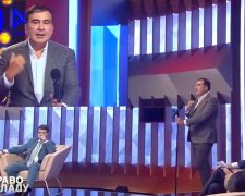 Міхеіл Саакашвили в программе "Право на власть"