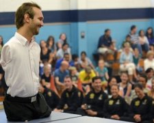 До Києва їде всесвітньо відомий мотиваційний лектор без кінцівок (відео)