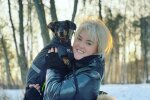 Вікторія Ткач з собакою, фото з Instagram