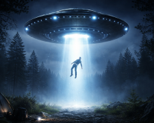 НЛО викрадають людину, зображення: Знай.ua