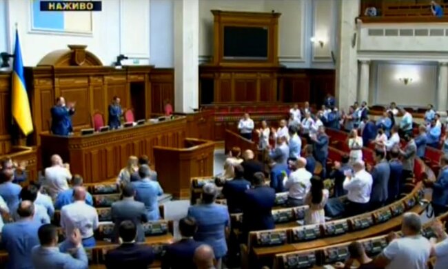 Верховна Рада, скріншот з відео
