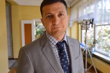 Владимир Зеленский, скриншот видео