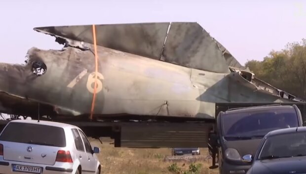 Авиакатастрофа под Чугуевом, скриншот: Youtube