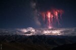 червоні спрайти блискавки Тибет атмосферне явище