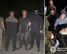 Скутер возле границы с Молдовой