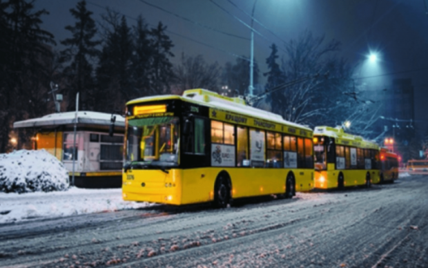 Киевлянам на заметку: как будет работать общественный транспорт на Рождество 
