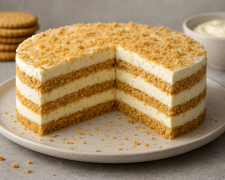 Торт без выпечки и яиц, изображение: Знай.ua