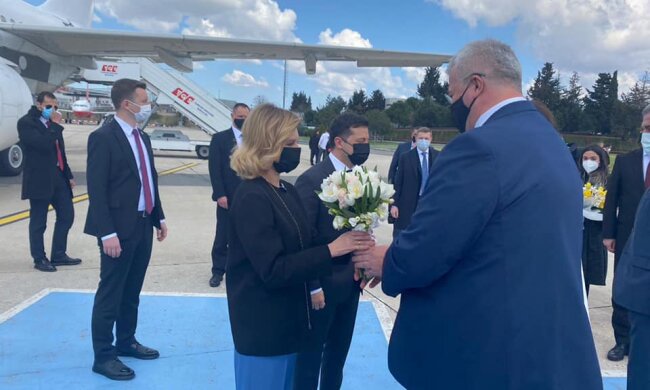 Візит Зеленських до Туреччини, facebook.com/andrij.sybiha.7