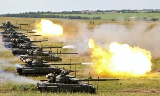 Бойовики на навчаннях зруйнували півсела