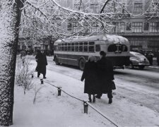 Зимовий Львів 1960 року, фото: lviv.in.ua