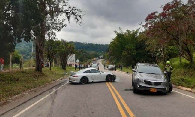 ДТП з велосипедистом, скріншот