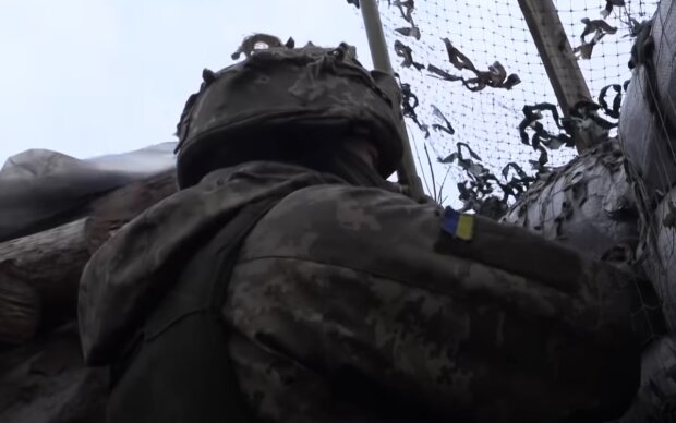 Боєць ВСУ. Фото: скріншот youtube