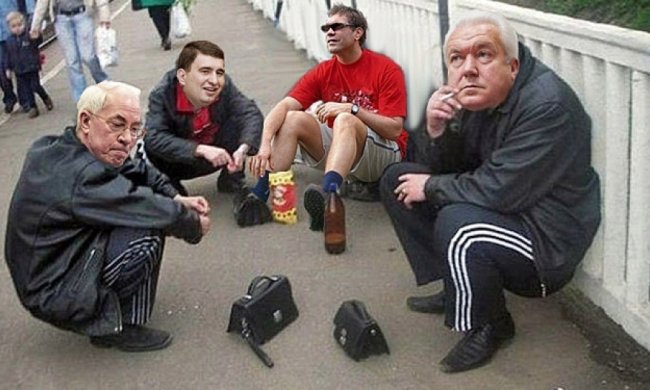 Фотожаби дня: Азаров «поспішає на допомогу»