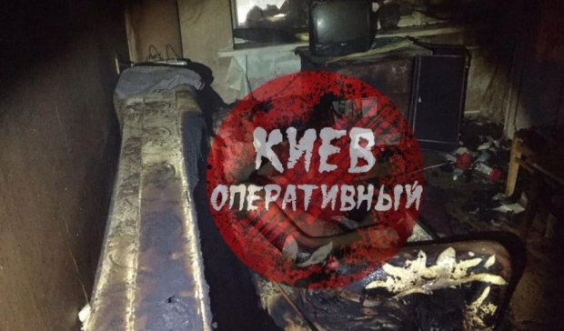 Киевлянин сгорел заживо в собственной квартире
