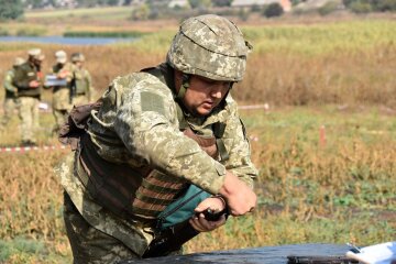 Украинский военный, фото Facebook