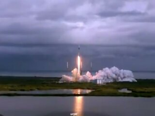 SpaceX, скріншот з відео