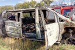 Под Киевом дотла сгорел пассажирский автобус