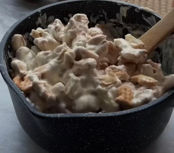 Торт із ківі та бананом: фото скрін рецепту