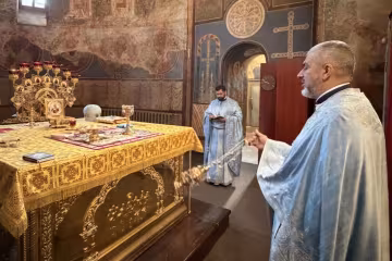 Кирилівська церква, молитва
