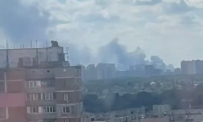 Атака на Київ, кадр з відео
