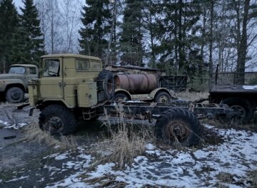 Заброшенная авиабаза СССР, фото: Денис Забелин