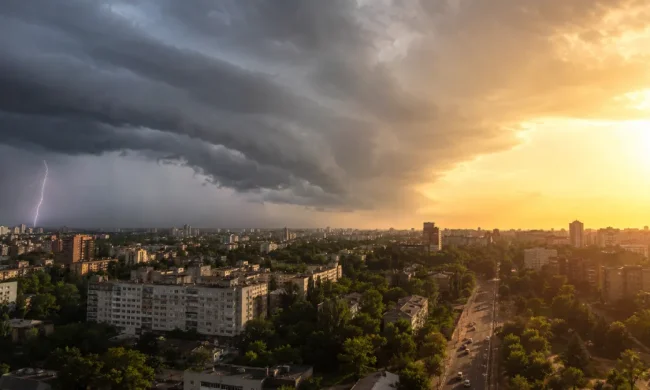 Жара в Украине август 2026