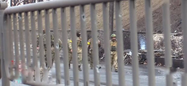Бои в Киеве, фото: скриншот из видео