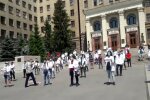 протест студентов, скриншот из видео