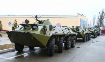 В зону АТО отправили новую технику (видео)