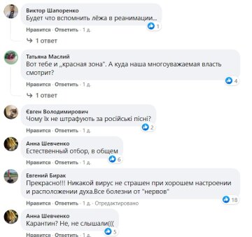 Коментарі до публікації ХС Харків: Facebook