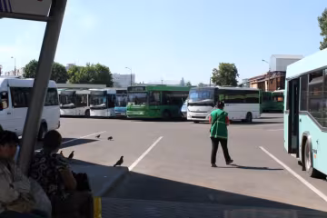 Автобусы, скриншот: YouTube
