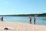 Украинские пляжи, скриншот из видео