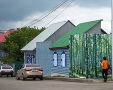 В Уфі приготували фейкові будинки і дерева до саміту БРІКС (фото)