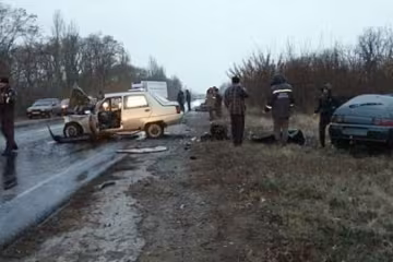 Три людини постраждали у ДТП під Донецьком  