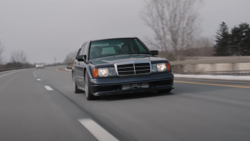 Mercedes 190E Evolution II, скриншот: YouTube